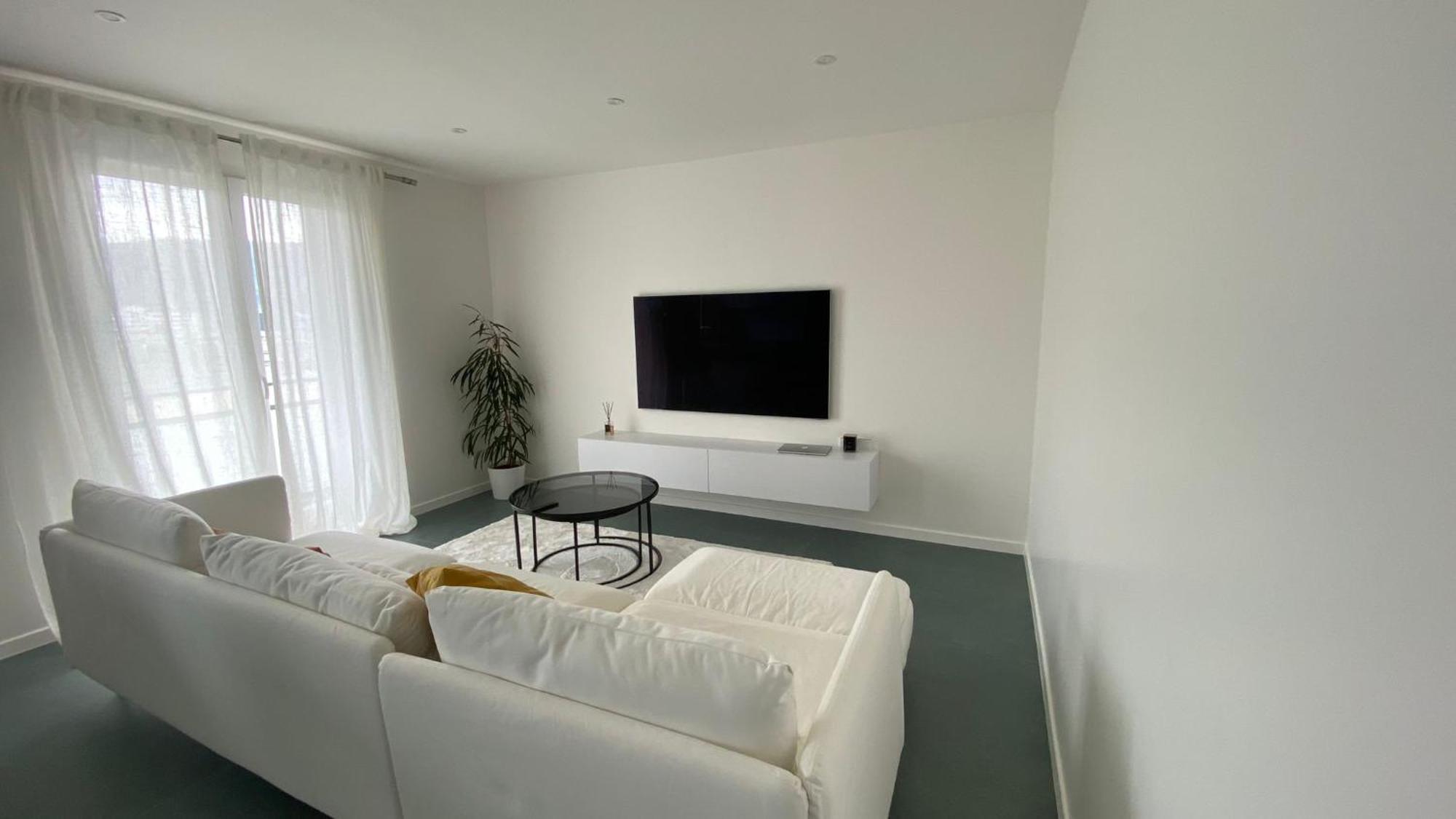 Modern Green & White - Apartments T3 60M2 Annecy - Parking Prive - Wifi - Netflix المظهر الخارجي الصورة